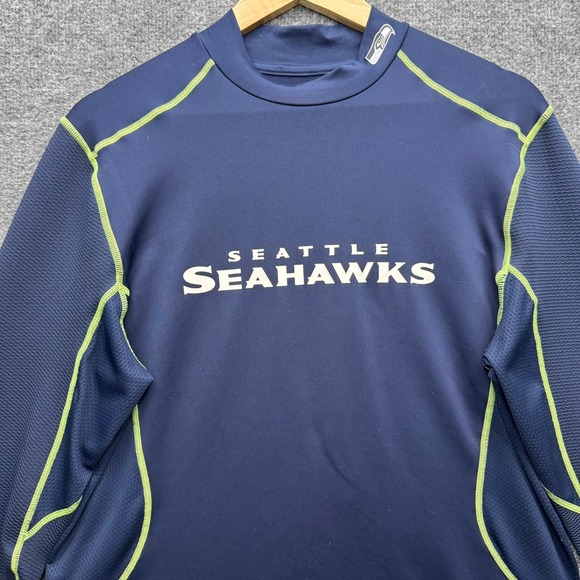Nike Seattle Seahawks Shirt Men's L Long Sleeve Dri-FIT NFL Training Top - Picture 9 of 16